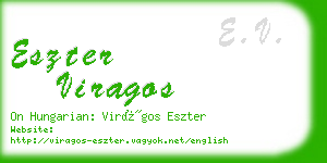 eszter viragos business card